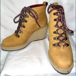 TOMS melrose wedge boot